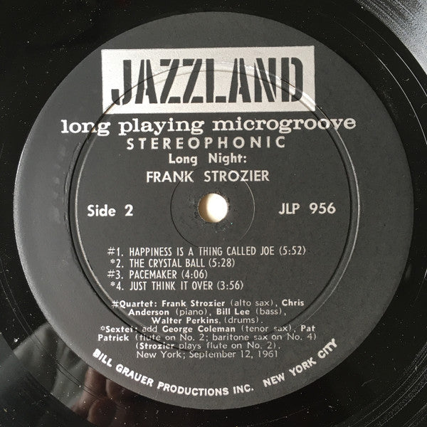 Frank Strozier : Long Night (LP, Album)