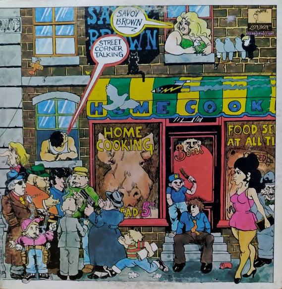 Savoy Brown : Street Corner Talking (LP, Album, RE, Lon)