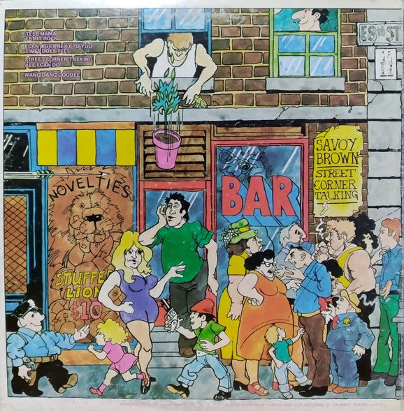 Savoy Brown : Street Corner Talking (LP, Album, RE, Lon)