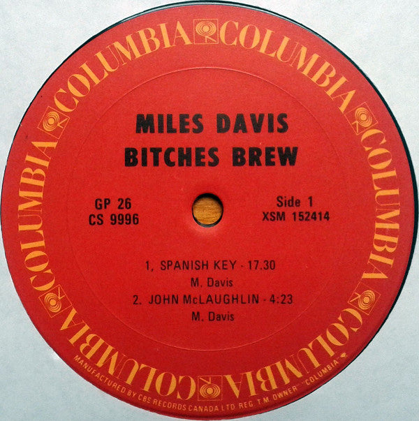 Miles Davis : Bitches Brew (2xLP, Album, RE)