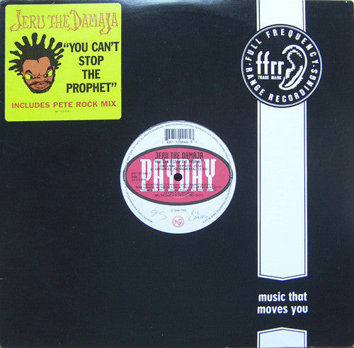 Jeru The Damaja : You Can't Stop The Prophet (12")