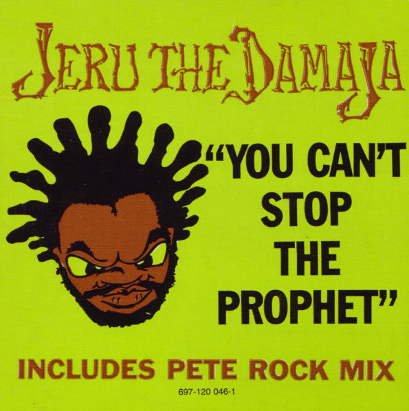 Jeru The Damaja : You Can't Stop The Prophet (12")