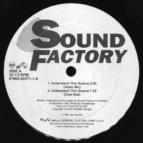 SoundFactory : Understand This Groove (12")