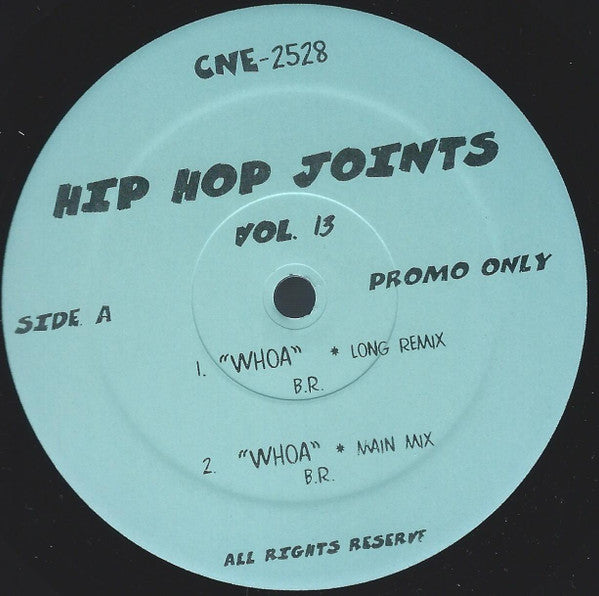 Various : Hip Hop Joints Vol. 13 (12", Comp, Unofficial)