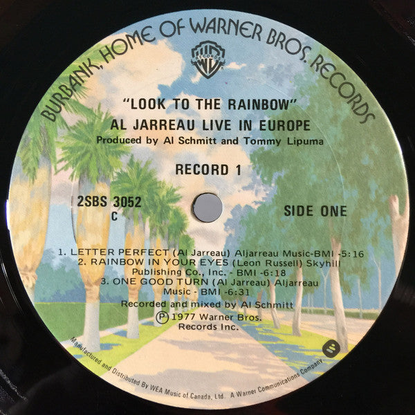 Al Jarreau : Look To The Rainbow (2xLP, Album, gat)