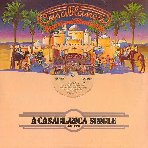 Giorgio Moroder : Chase (12", S/Sided, Single, Pit)