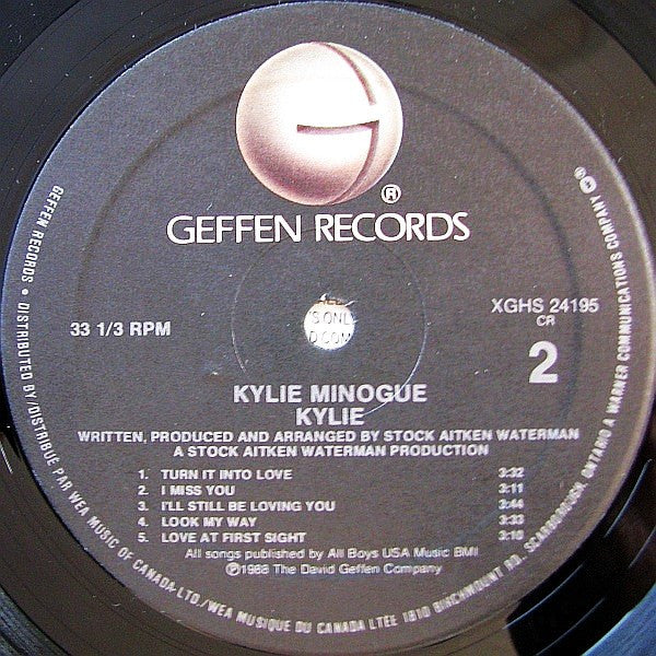 Kylie Minogue : Kylie (LP, Album)