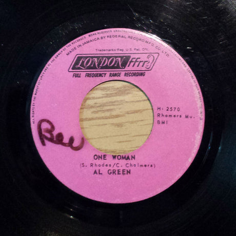 Al Green : One Woman (7", Single)