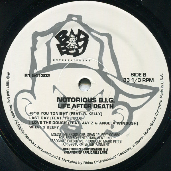 Notorious B.I.G. : Life After Death (3xLP, Album, RE)