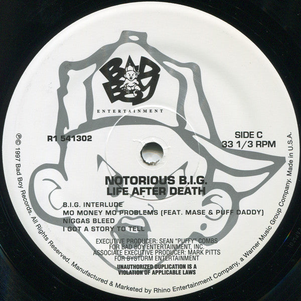 Notorious B.I.G. : Life After Death (3xLP, Album, RE)