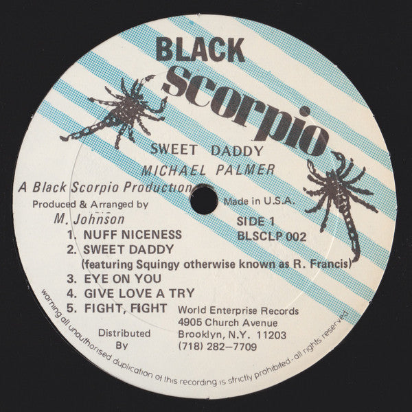 Michael Palmer : Sweety Daddy (LP, Album)