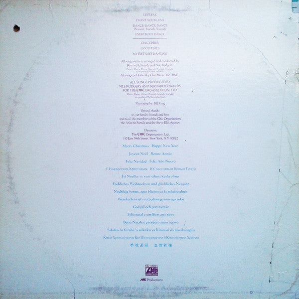 Chic : Les Plus Grands Succes De Chic = Chic's Greatest Hits (LP, Comp, Pre)