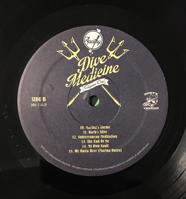 Apathy : Dive Medicine: Chapter One (LP, Album)
