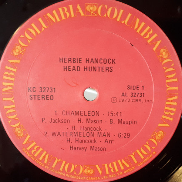 Herbie Hancock : Head Hunters (LP, Album)
