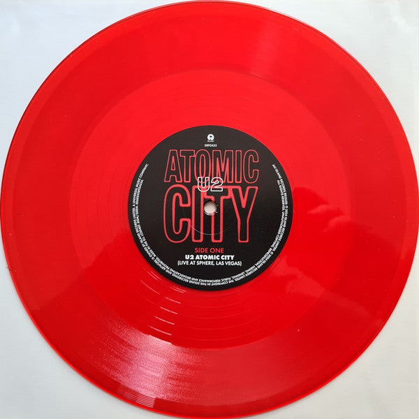 U2 : Atomic City (10", RSD, Ltd, Red)