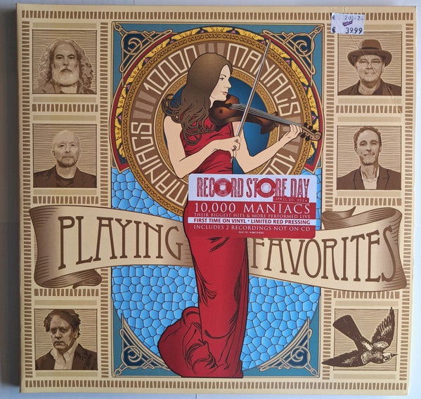 10,000 Maniacs : Playing Favorites (2xLP, Album, RSD, Ltd, Red)