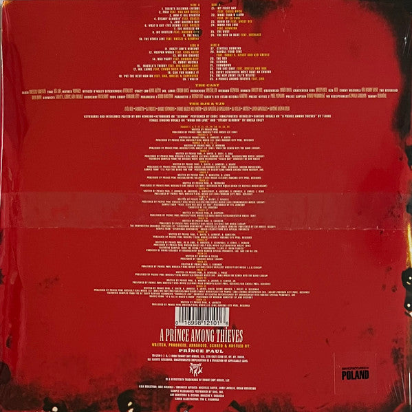 Prince Paul : A Prince Among Thieves (2xLP, Album, Ltd, RP, Yel)