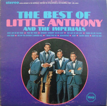 Little Anthony & The Imperials : The Best Of Little Anthony & The Imperials (LP, Comp)