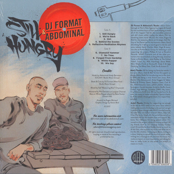 DJ Format & Abdominal : Still Hungry (LP, Album)