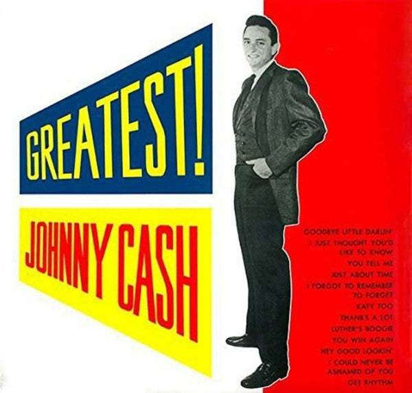 Johnny Cash : Greatest! (LP, RSD, Mono, Ltd, 180)