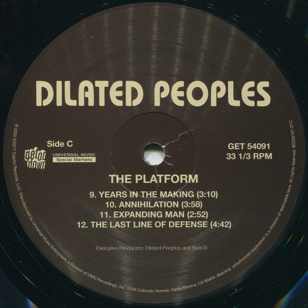 Dilated Peoples : The Platform (2xLP, Album, RE)