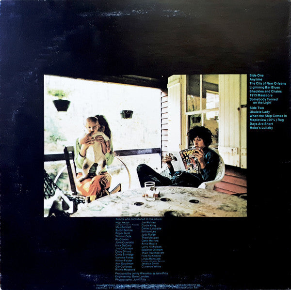 Arlo Guthrie : Hobo's Lullaby (LP, Album, RE)