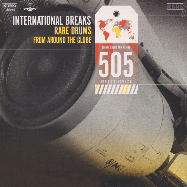 Unknown Artist : International Breaks 505: Rare Drums From Around The Globe (LP)