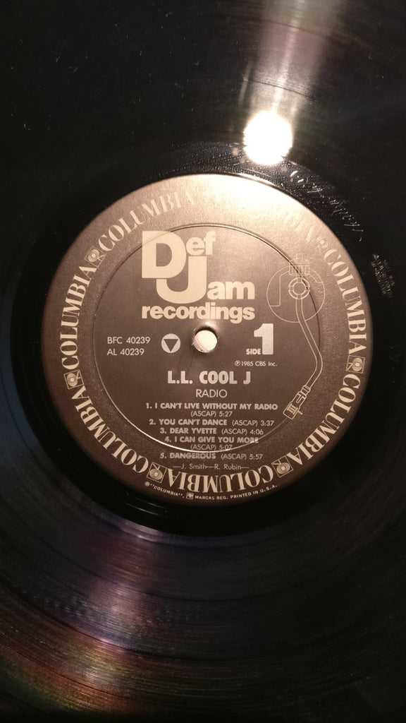 LL Cool J : Radio (LP, Album, Pit)