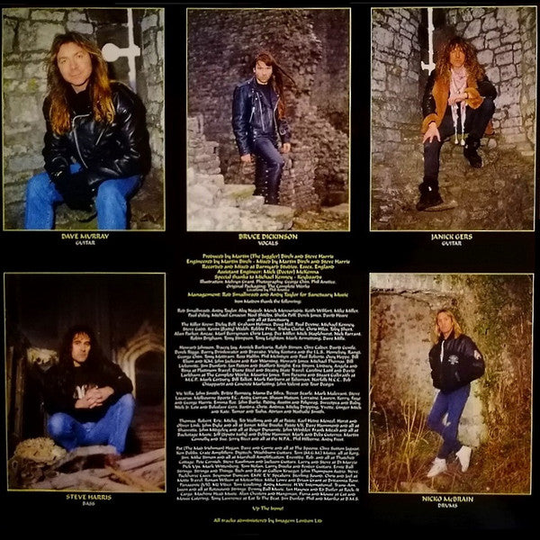 Iron Maiden : Fear Of The Dark (2xLP, Album, RE, RM, Gat)