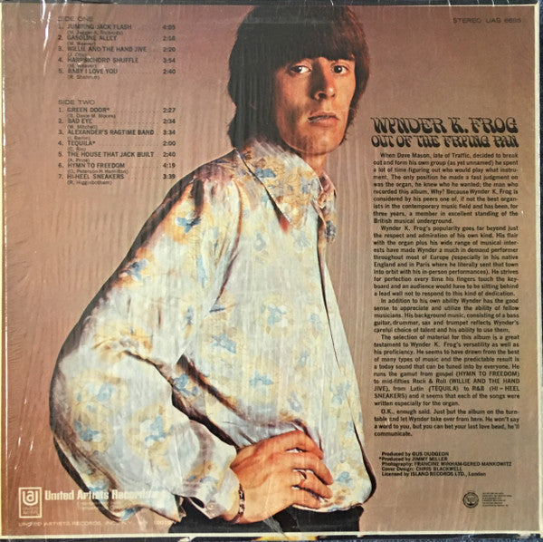 Wynder K. Frog : Out Of The Frying Pan (LP, Album)