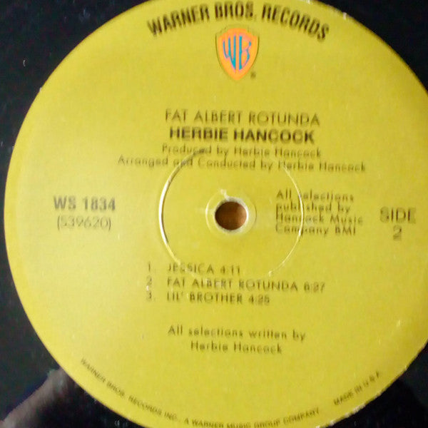 Herbie Hancock : Fat Albert Rotunda (LP, Album, 180)
