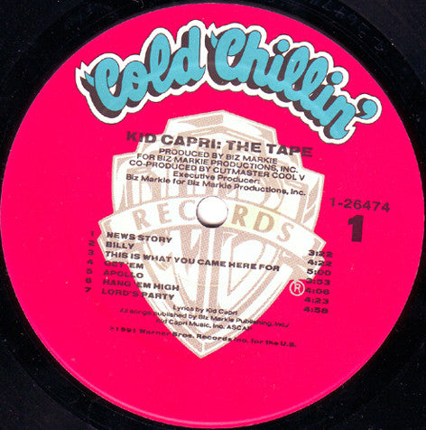 Kid Capri : The Tape (LP, Album)