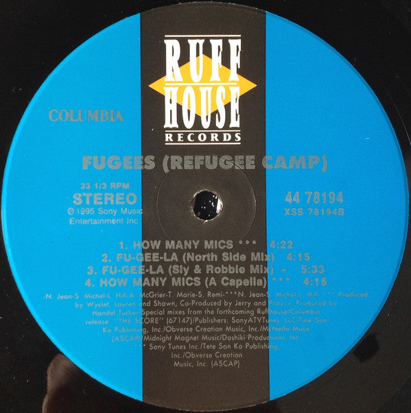 Fugees : Fu-Gee-La (12")