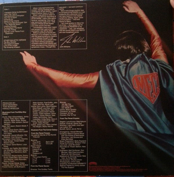 Meco Monardo : Superman And Other Galactic Heroes (LP, Album)