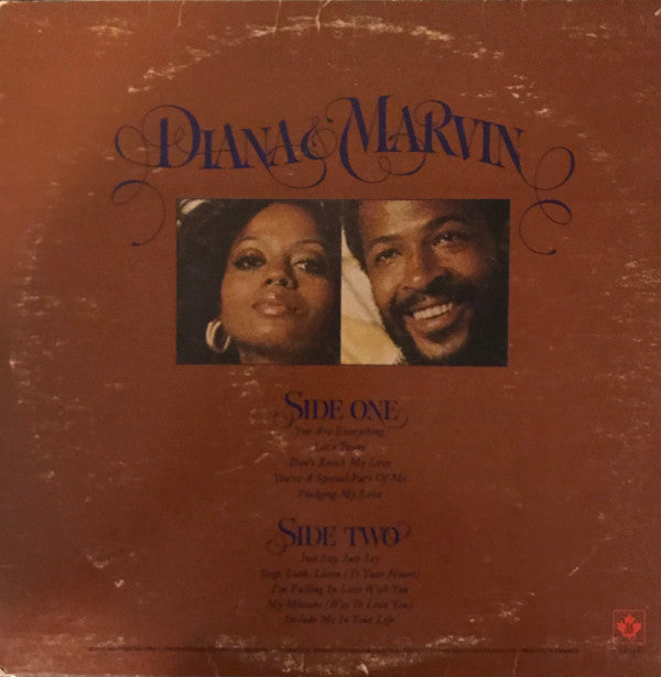Diana Ross & Marvin Gaye : Diana & Marvin (LP, Album, RE, Spl)