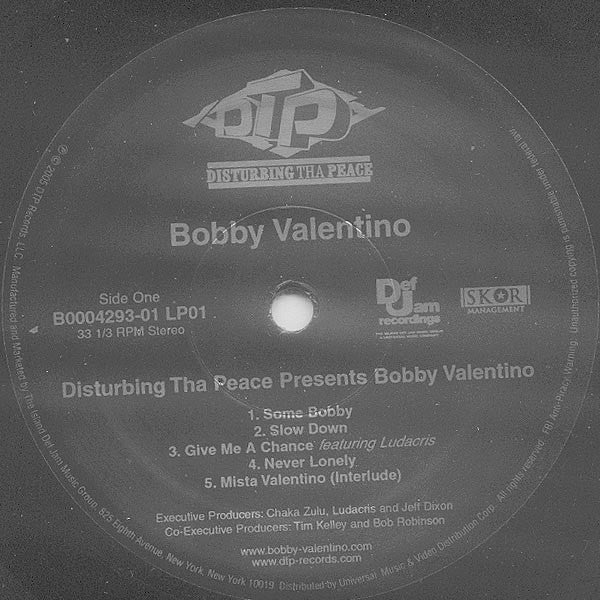 Bobby Valentino (2) : Bobby Valentino (2xLP, Album)