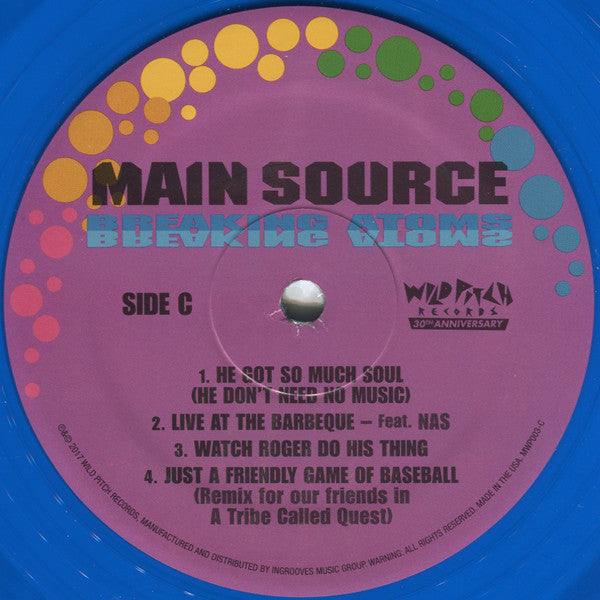 Main Source : Breaking Atoms (2xLP, Album, RE, RM, Blu)