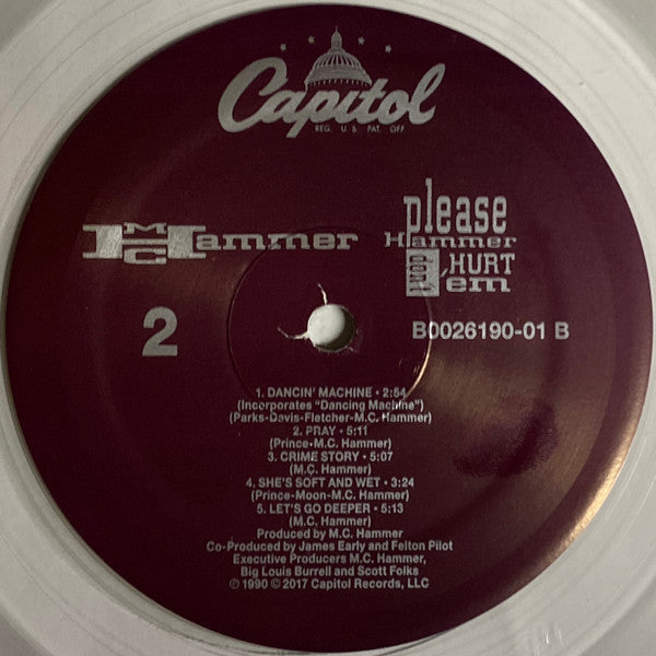 MC Hammer : Please Hammer Don't Hurt 'Em (LP, Album, Ltd, RE, Cle)