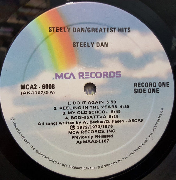Steely Dan : Greatest Hits (2xLP, Comp, RE, Gat)