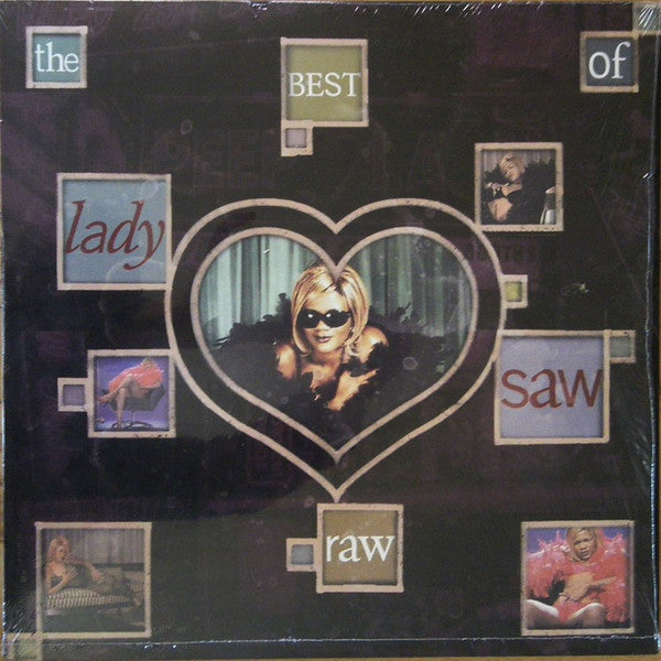 Lady Saw : Raw - The Best Of Lady Saw (LP, Comp)