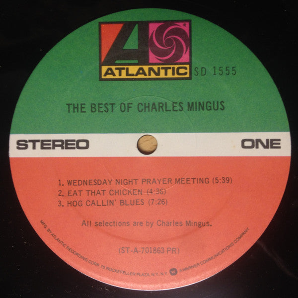 Charles Mingus : The Best Of Charles Mingus (LP, Comp, RE)
