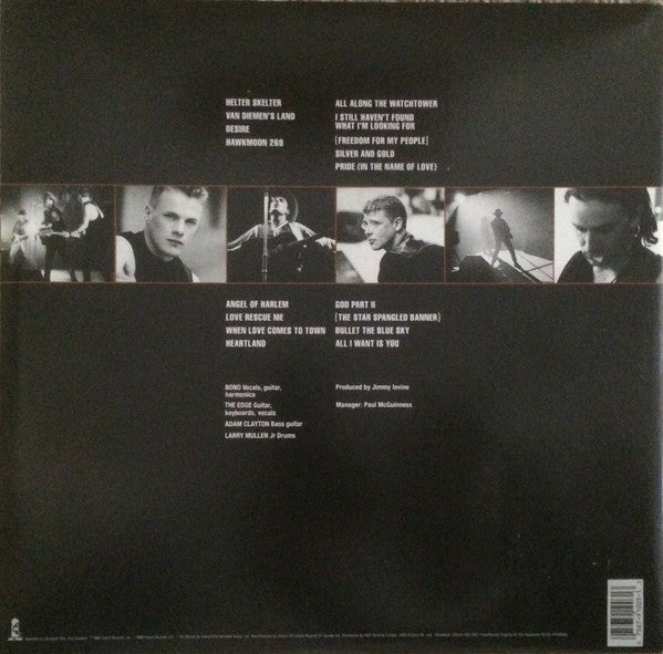 U2 : Rattle And Hum (2xLP, Album)