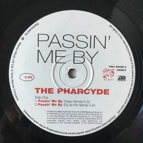 The Pharcyde : Passin' Me By (12")