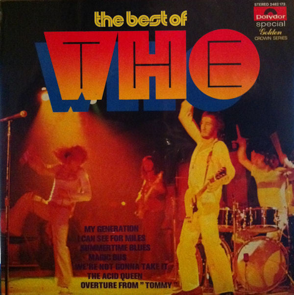 The Who : The Best Of The Who (LP, Comp)