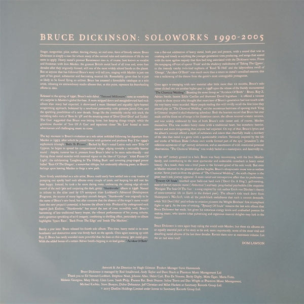 Bruce Dickinson : Balls To Picasso (LP, Album, RE, 180)