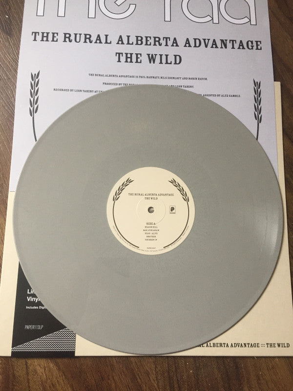 The Rural Alberta Advantage : The Wild (LP, Album, Ltd, Gre)