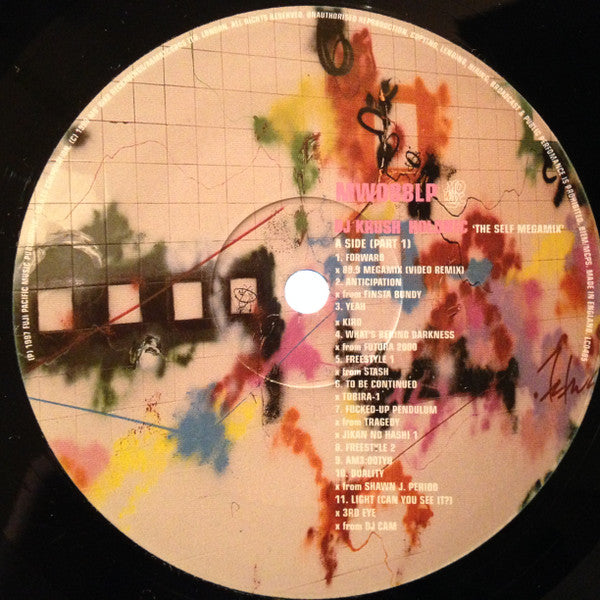 DJ Krush : Holonic 'The Self Megamix' (LP, Album, Mixed)