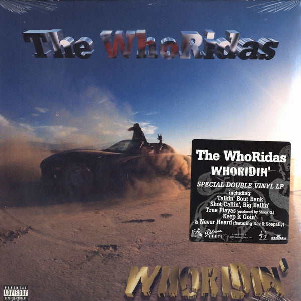 The WhoRidas : Whoridin' (2xLP, Album)