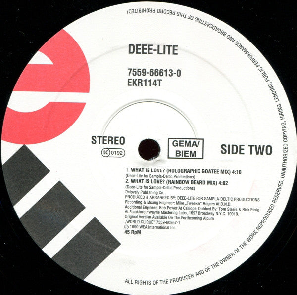Deee-Lite : Groove Is In The Heart (12", RE)