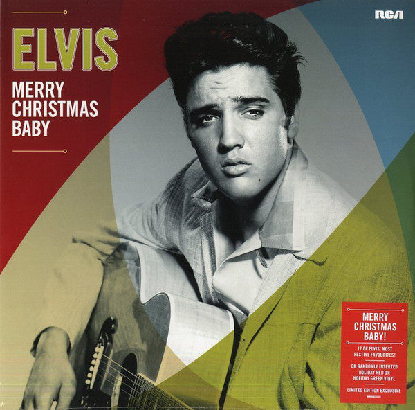 Elvis Presley : Merry Christmas Baby (LP, Comp, Ltd, Red)
